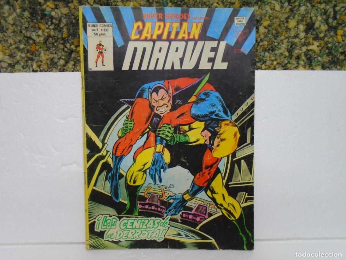 C&oacute;mics: CAPITAN MARVEL.VOL.1-N&ordm; 133 MUNDI COMICS.EDIC.VERTICE/ MARVEL COMICCS GRUP. - Foto 1