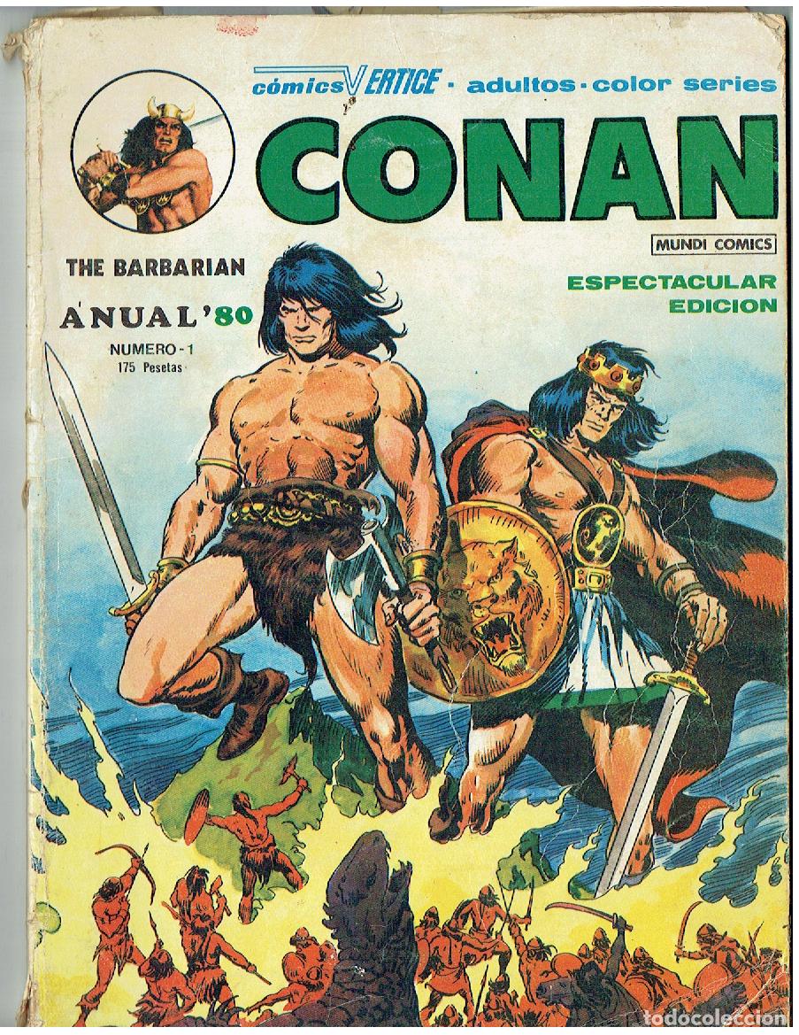 C&oacute;mics: CONAN. ANUAL&acute;80. N&ordm; 1. MUNDI - COMICS. (B/24/BIS.2) - Foto 1