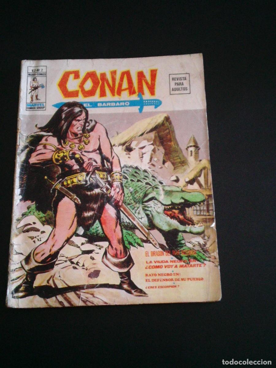 C&oacute;mics: CONAN - VERTICE - VOLUMEN 2 - NUMERO 2 - EL DRAGON DEL MAR INTERIOR - CAJON 3 - Foto 1