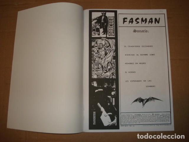 C&oacute;mics: Fasman 1, 1974, Vertice, facsimil impecable - Foto 2