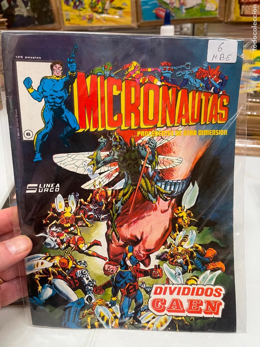 C&oacute;mics: MICRONAUTAS EDITORIAL VERTICE NUMERO 6 MUY BUEN ESTADO - Foto 1