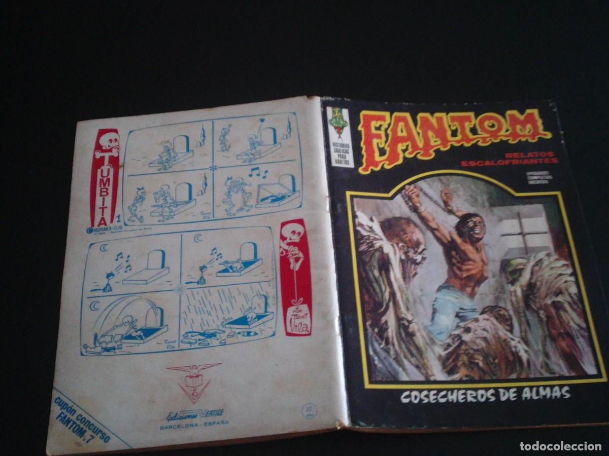 C&oacute;mics: FANTOM - VERTICE - VOL 1 - NUMERO 7 - COSECHEROS DE ALMAS - VERTICE - CJ 95 - Foto 6