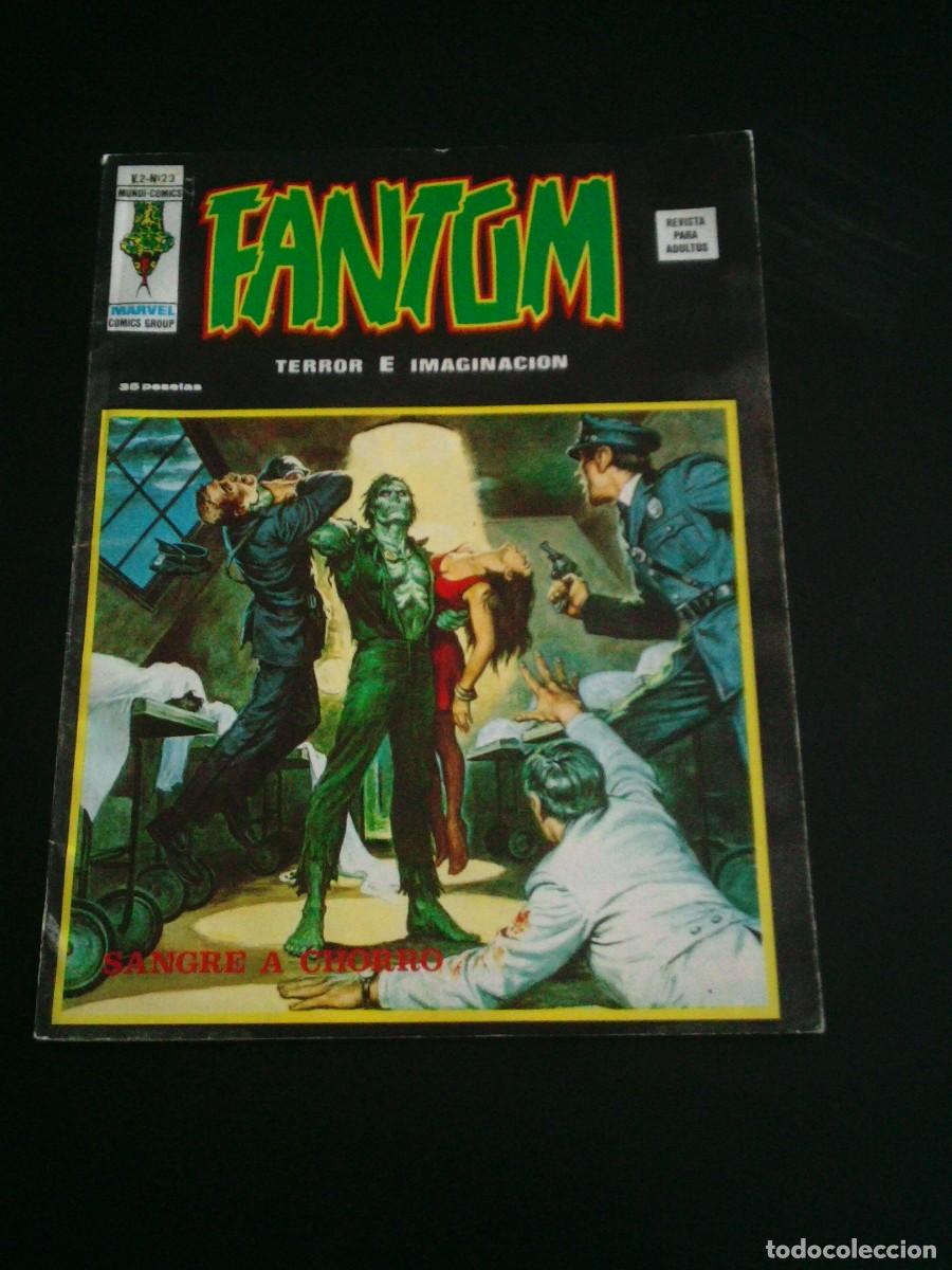 C&oacute;mics: FANTOM - VERTICE - VOL 2 - NUMERO 23 - SANGRE A CHORRO - NORMAL ESTADO - VERTICE - CJ 95 - Foto 1