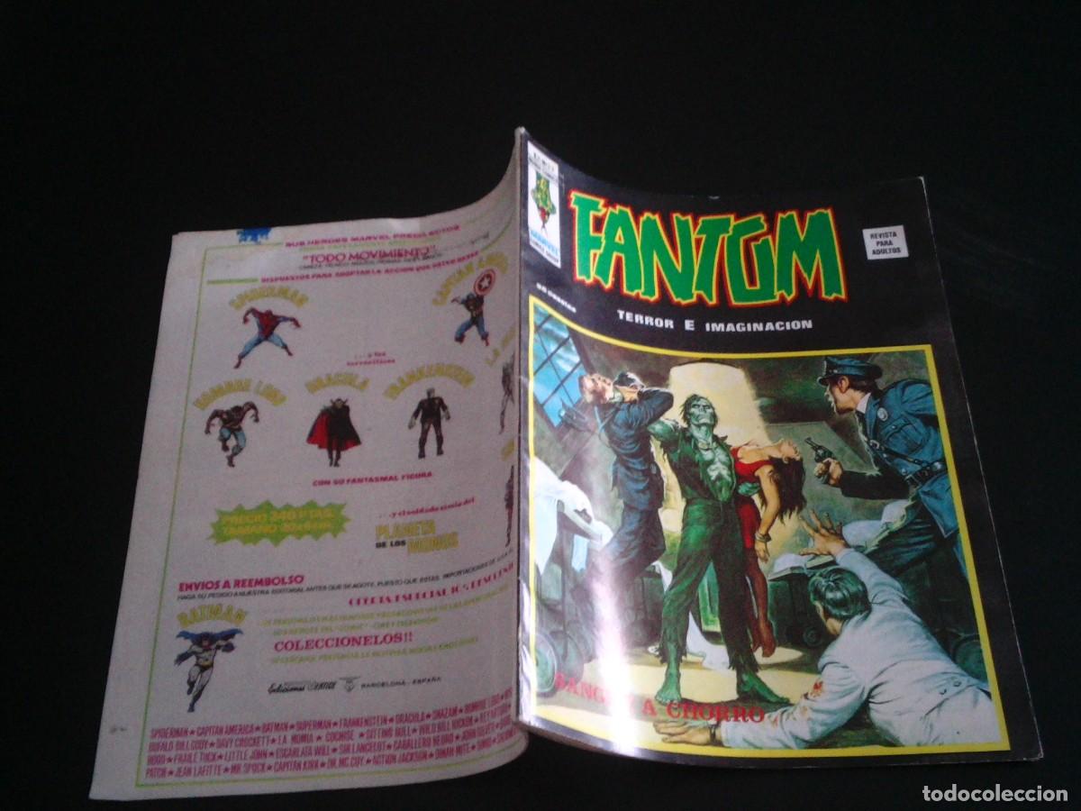 C&oacute;mics: FANTOM - VERTICE - VOL 2 - NUMERO 23 - SANGRE A CHORRO - NORMAL ESTADO - VERTICE - CJ 95 - Foto 8