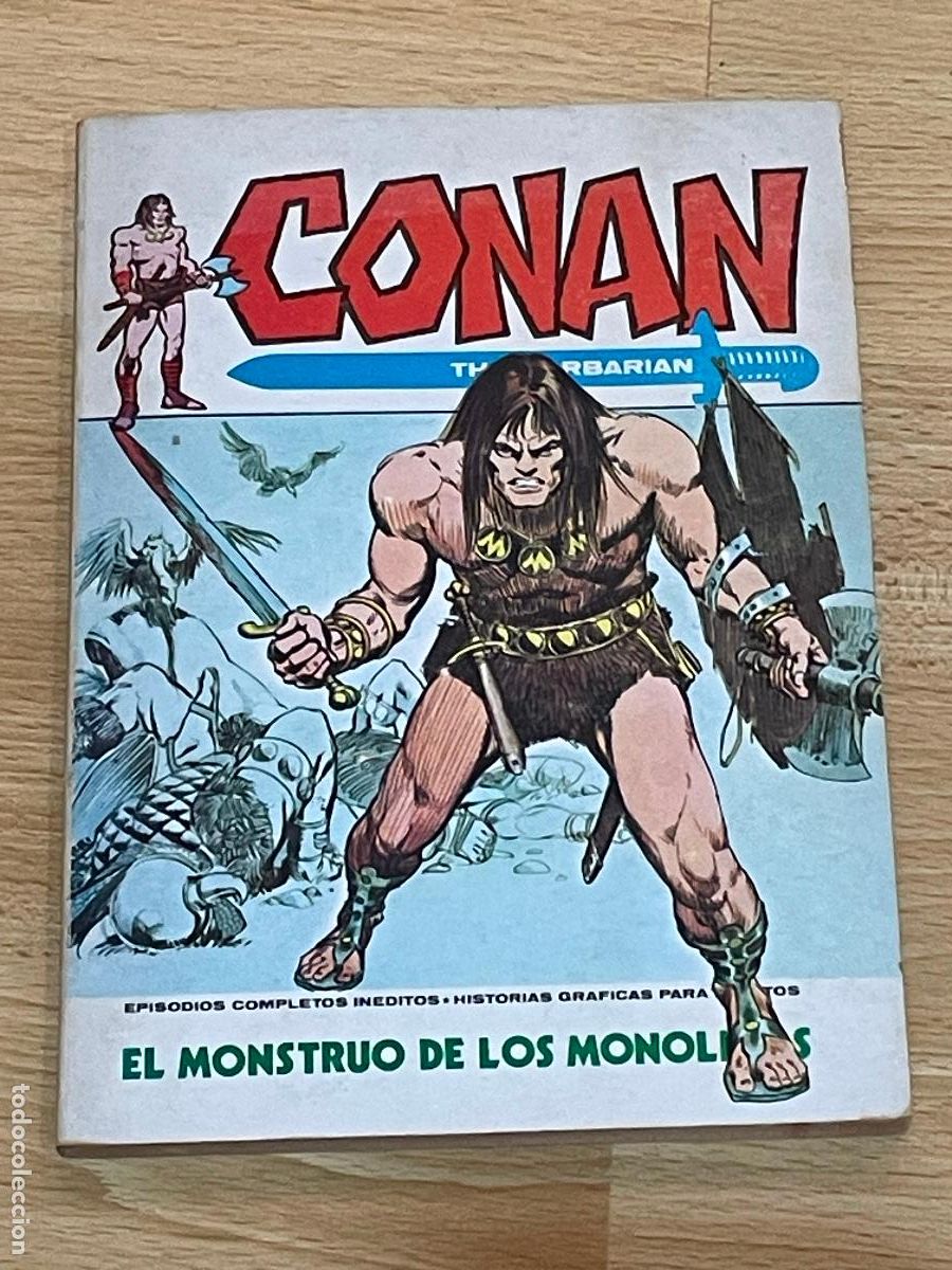 C&oacute;mics: CONAN 11 - EL MONSTRUO DE LOS MONOLITOS - ED.VERTICE 1973 - Foto 1