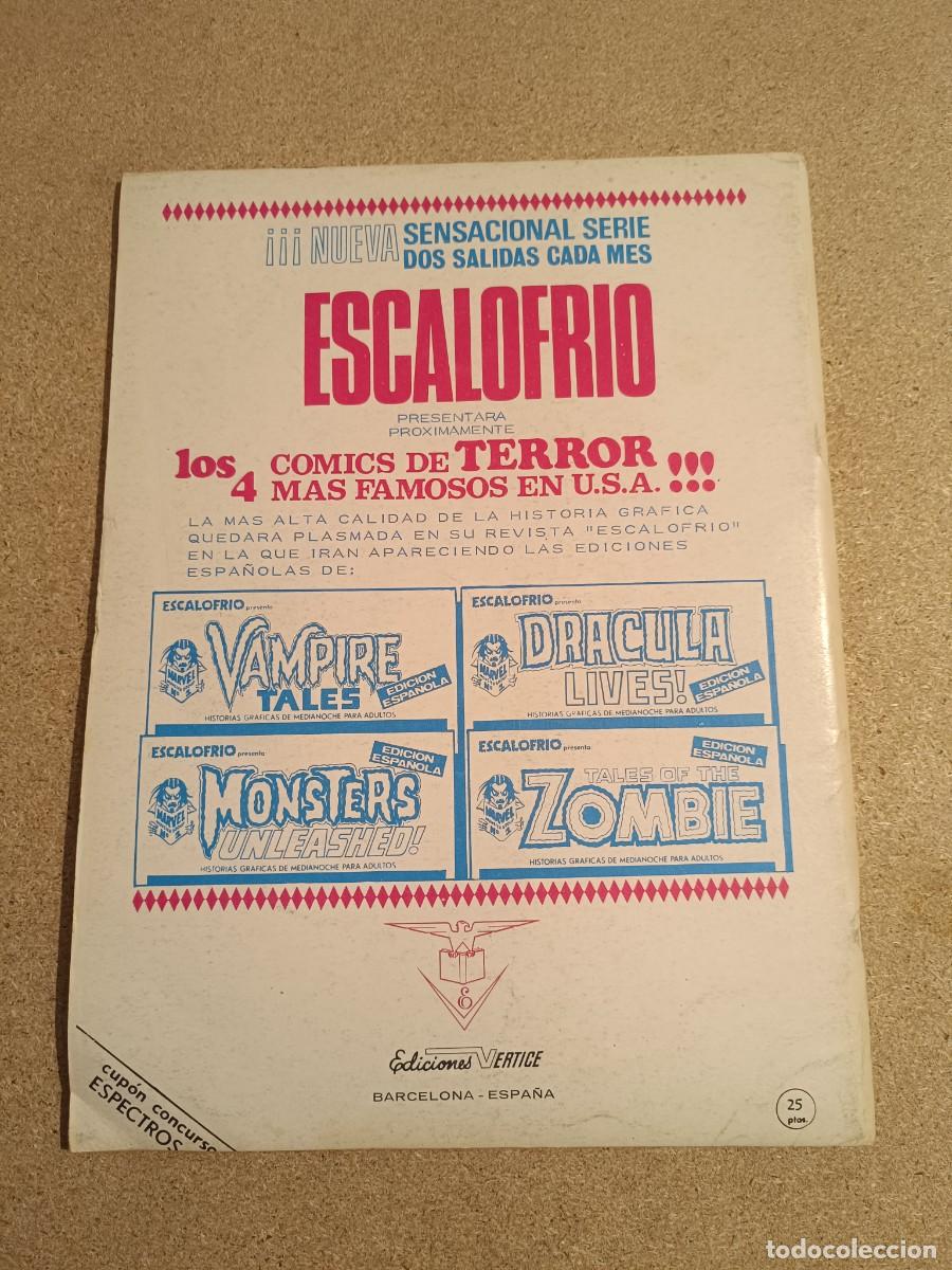 C&oacute;mics: ESPECTROS NUMERO 25 - TERROR VERTICE - Foto 4