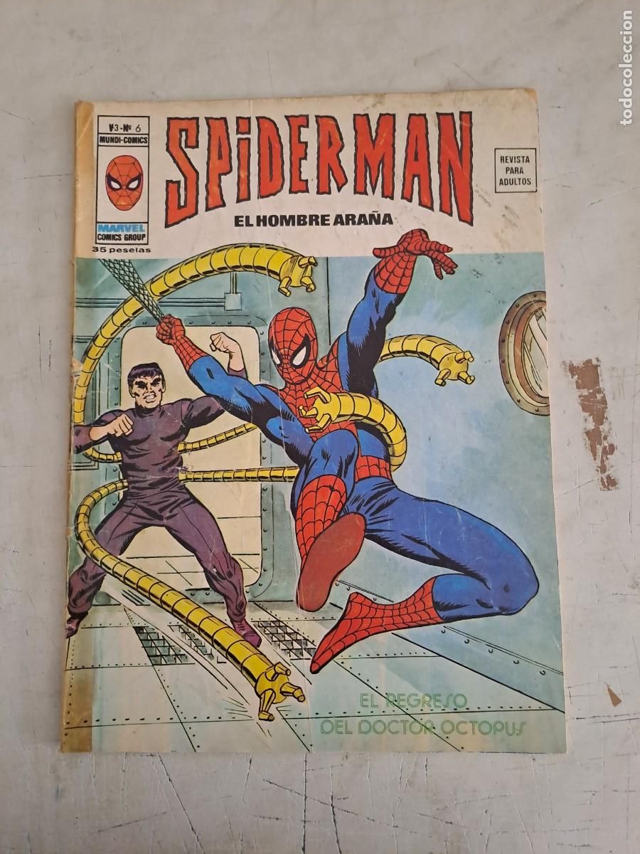 C&oacute;mics: Spiderman V-3 6, V&eacute;rtice en buen estado - Foto 1