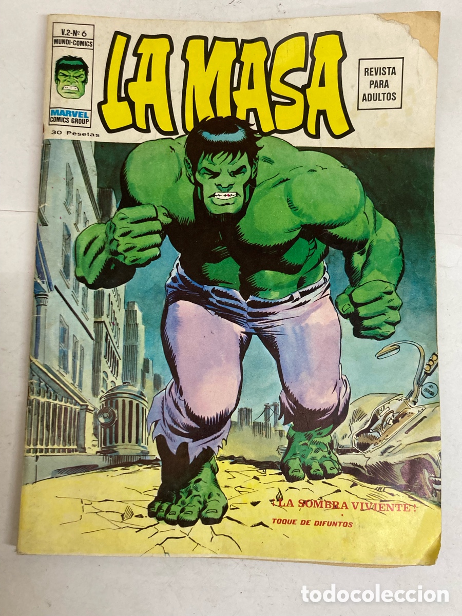 C&oacute;mics: C&oacute;mic Marvel La Masa 1968 Vertice /LIBRO2-2 - Foto 1