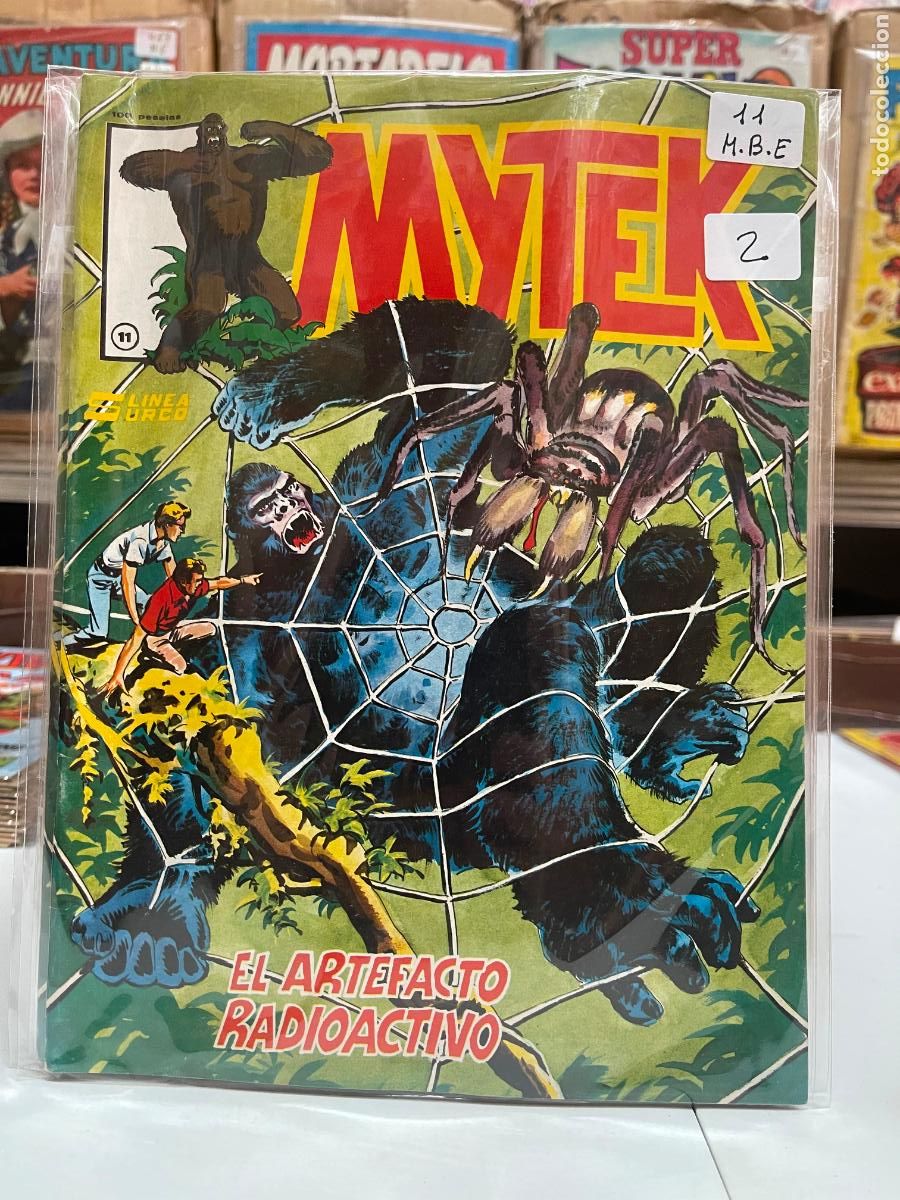 C&oacute;mics: MYTEK EL PODEROSO EDITORIAL VERTICE SURCO NUMERO 11 MUY BUEN ESTADO - Foto 1