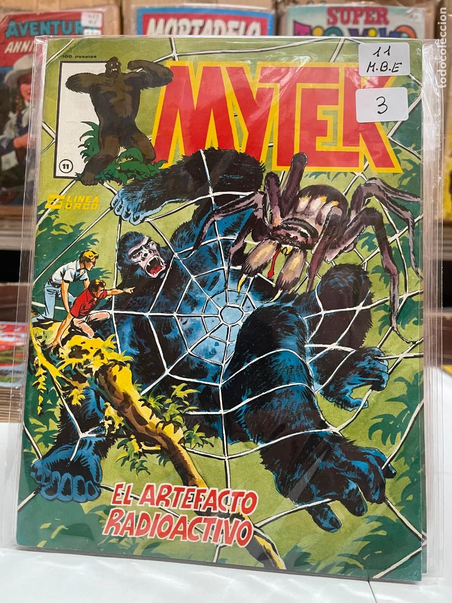 C&oacute;mics: MYTEK EL PODEROSO EDITORIAL VERTICE SURCO NUMERO 11 MUY BUEN ESTADO - Foto 1