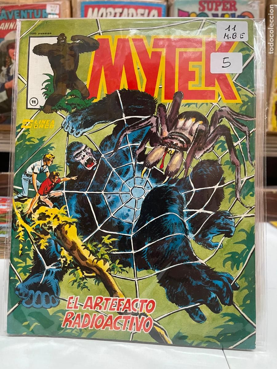 C&oacute;mics: MYTEK EL PODEROSO EDITORIAL VERTICE SURCO NUMERO 11 MUY BUEN ESTADO - Foto 1