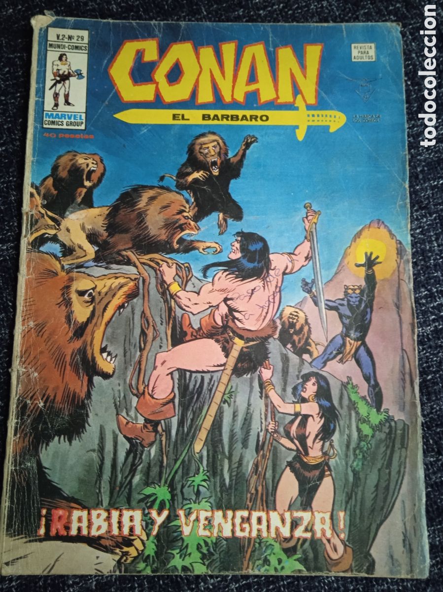 C&oacute;mics: CONAN VOLUMEN 2 N&ordm; 29 ( VERTICE ) - Foto 1