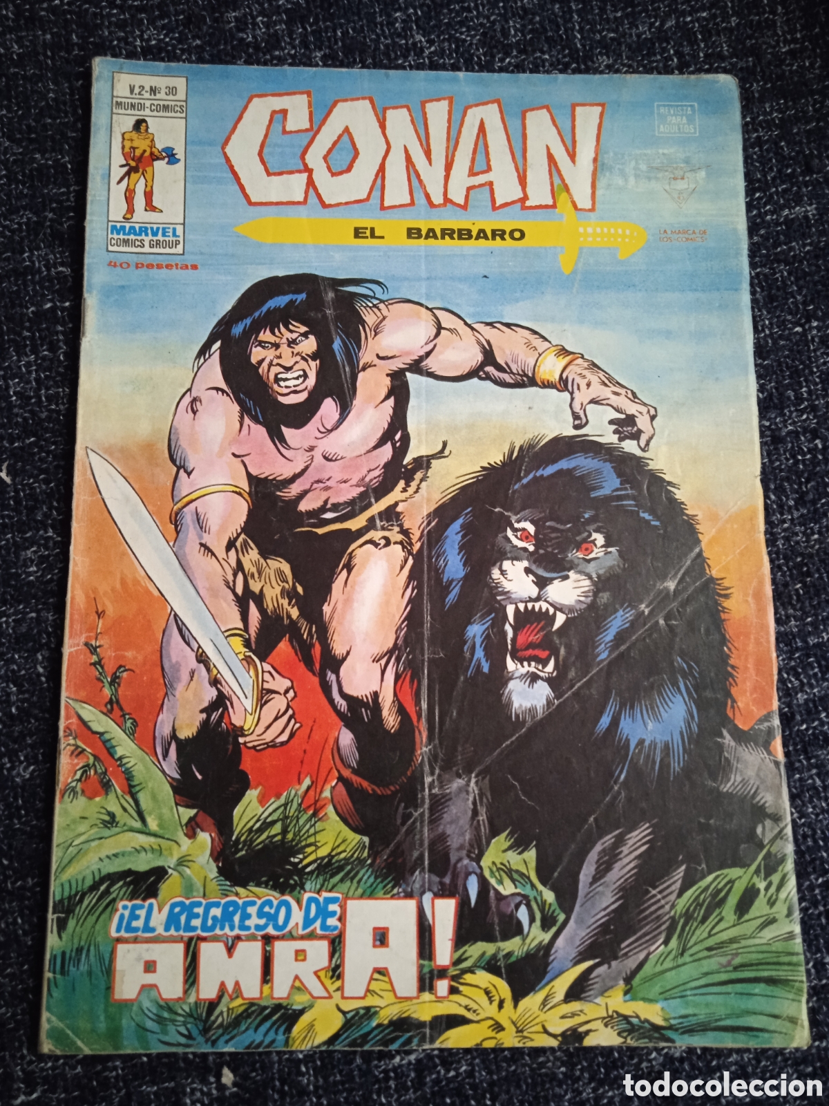 C&oacute;mics: CONAN VOLUMEN 2 N&ordm; 30 ( VERTICE ) - Foto 1