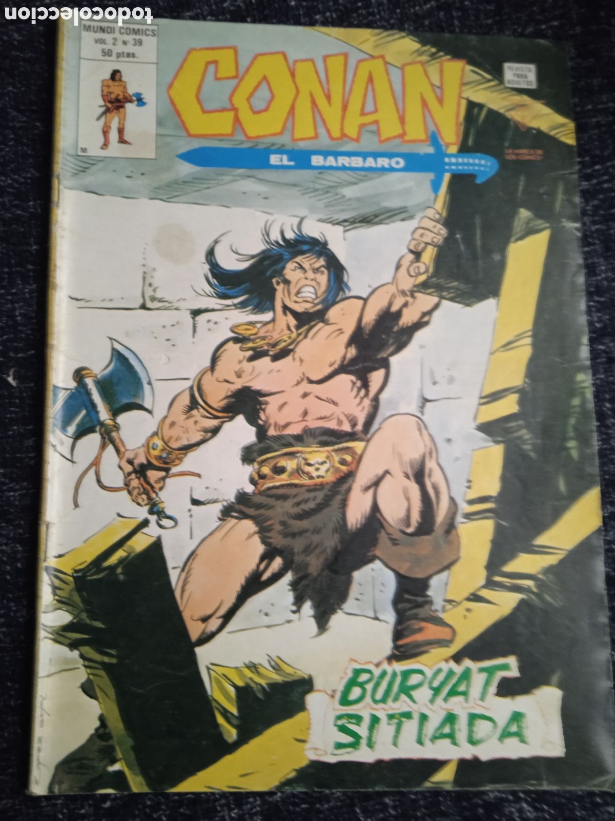 C&oacute;mics: CONAN VOLUMEN 2 N&ordm; 39 ( VERTICE ) - Foto 1