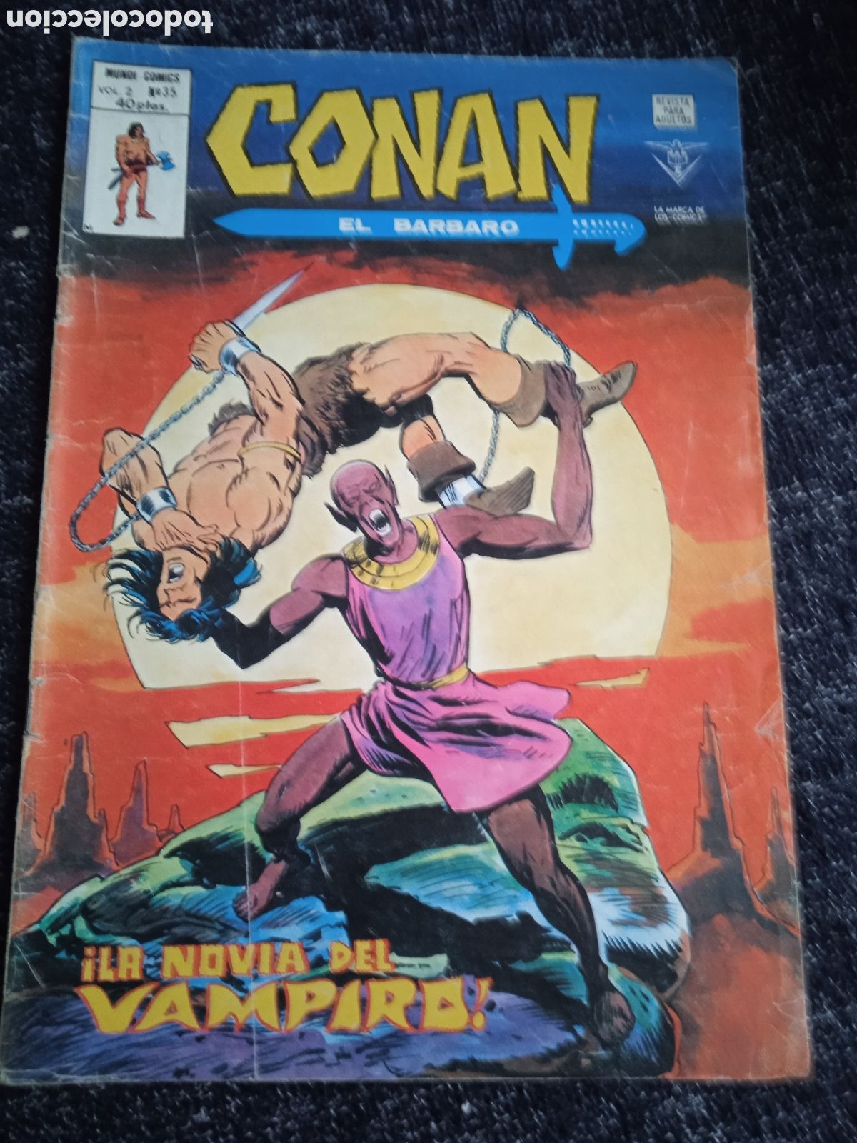 C&oacute;mics: CONAN VOLUMEN 2 N&ordm; 35 ( VERTICE ) - Foto 1