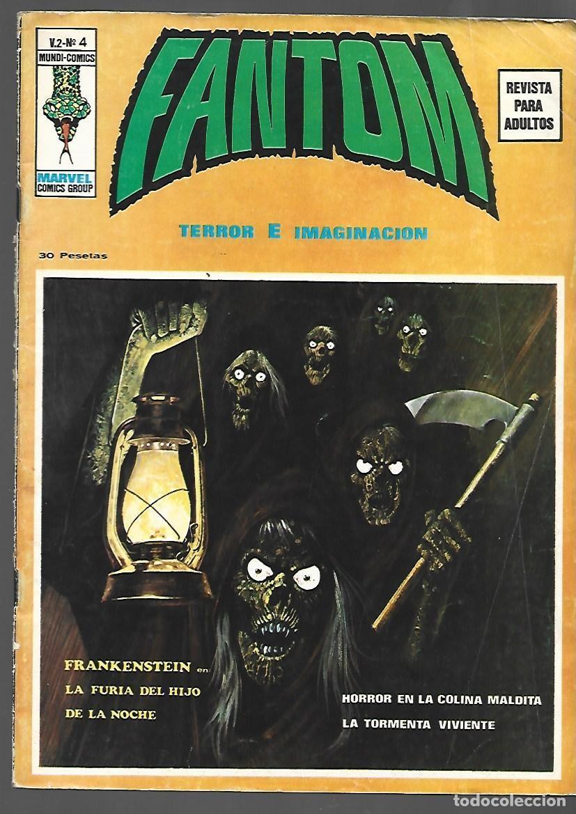 C&oacute;mics: Fantom vol. 2 n&uacute;mero 4: Frankenstein, 1974, Vertice, buen estado - Foto 1