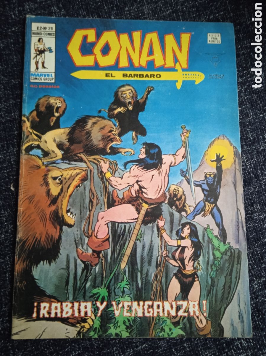 C&oacute;mics: CONAN VOLUMEN 2 N&ordm; 29 ( VERTICE ) - Foto 1