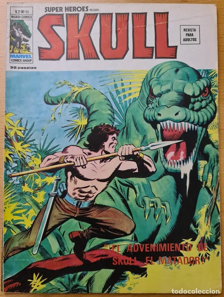 C&oacute;mics: SUPER HEROES PRESENTA VOL 2, 51, SKULL. VERTICE - Foto 1