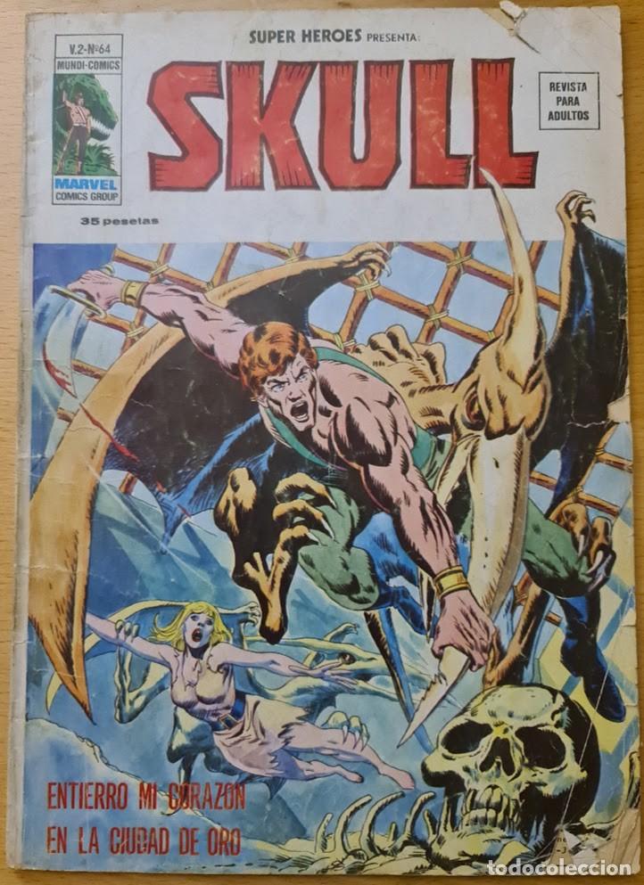 C&oacute;mics: SUPER HEROES PRESENTA VOL 2, 64. SKULL. VERTICE - Foto 1