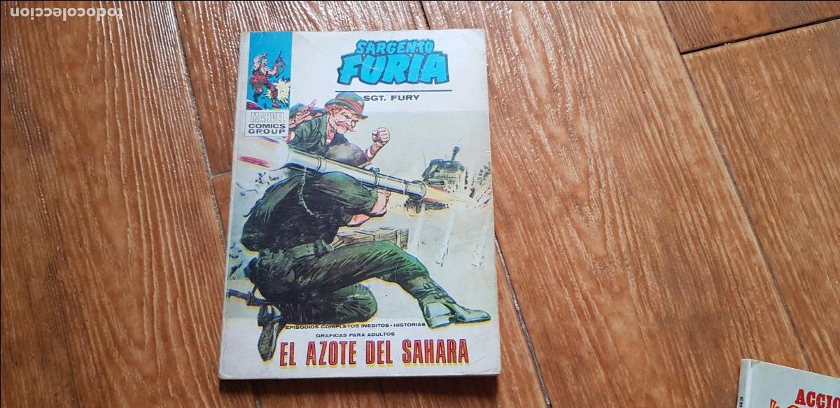 C&oacute;mics: SARGENTO FURIA N&ordm; 22 EDICIONES VERTICE VOLUMEN I - Foto 1