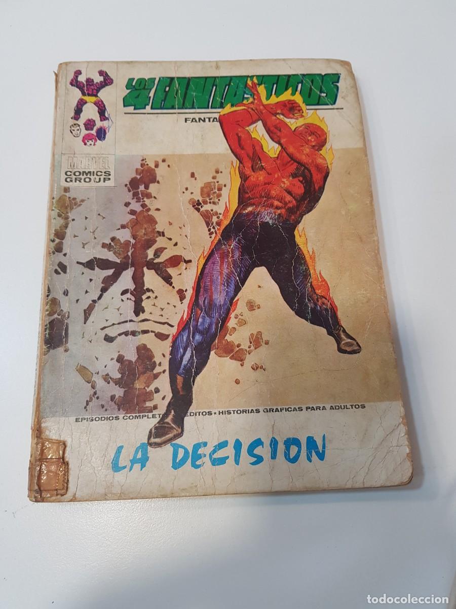 C&oacute;mics: Los 4 Fantasticos Marvel Ediciones Vertice N&ordm; 53 LA DECISION - Foto 1