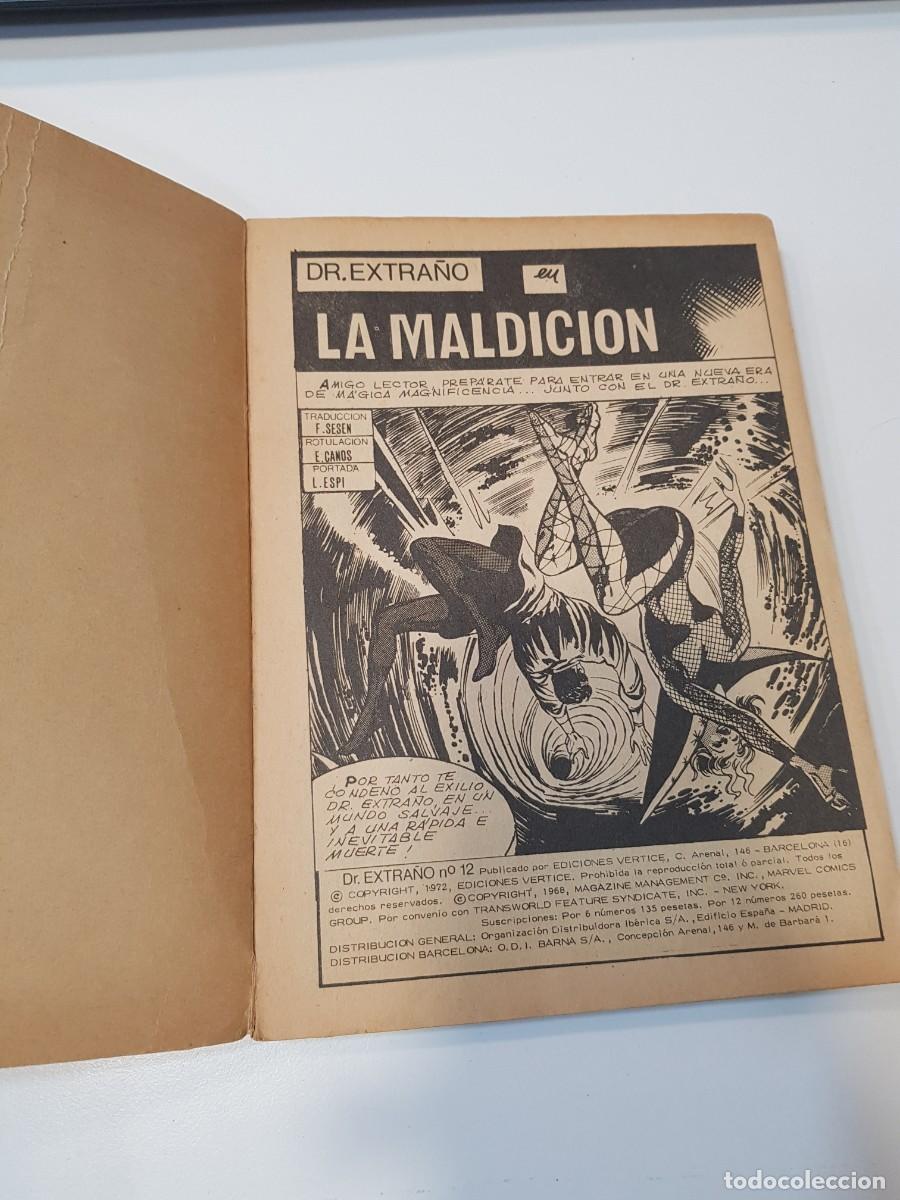 C&oacute;mics: DOCTOR EXTRA&Ntilde;O Ediciones Vertice Marvel N&ordm; 12 LA MALDICION - Foto 2