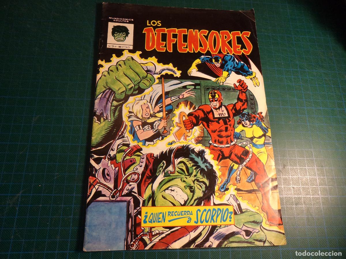 C&oacute;mics: Los Defensores. N&ordm; 3. vertice Mundicomics. (Ref. 7-B) - Foto 1
