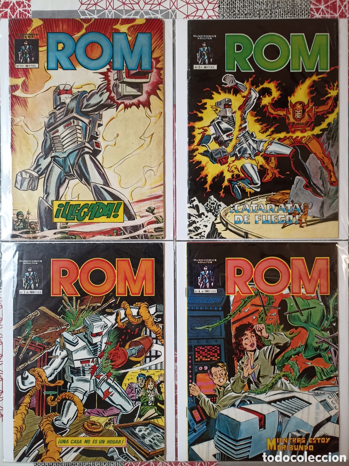 C&oacute;mics: ROM (COLECCI&Oacute;N COMPLETA) N&deg;1, 2, 3, 4 -MundiComics/Vertice- - Foto 1