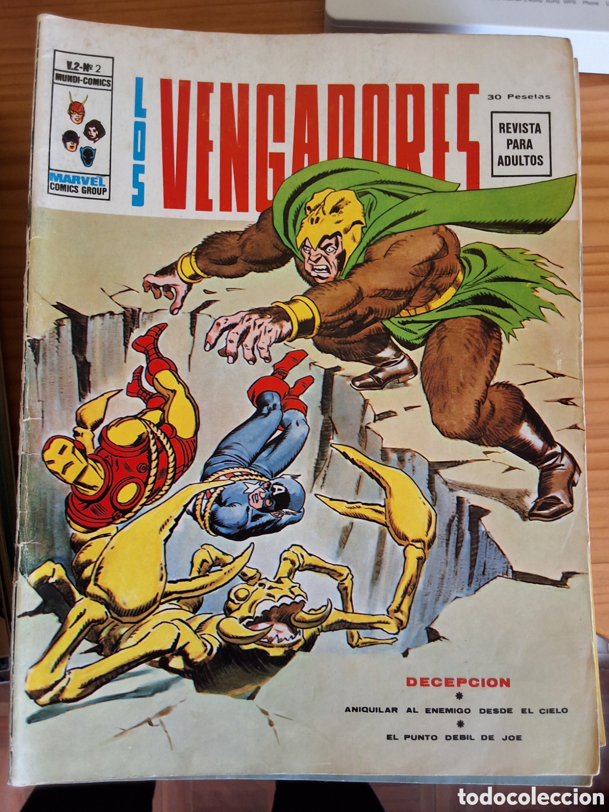 C&oacute;mics: Los vengadores vertice volumen dos n&uacute;mero 2 Decepcion - Foto 1