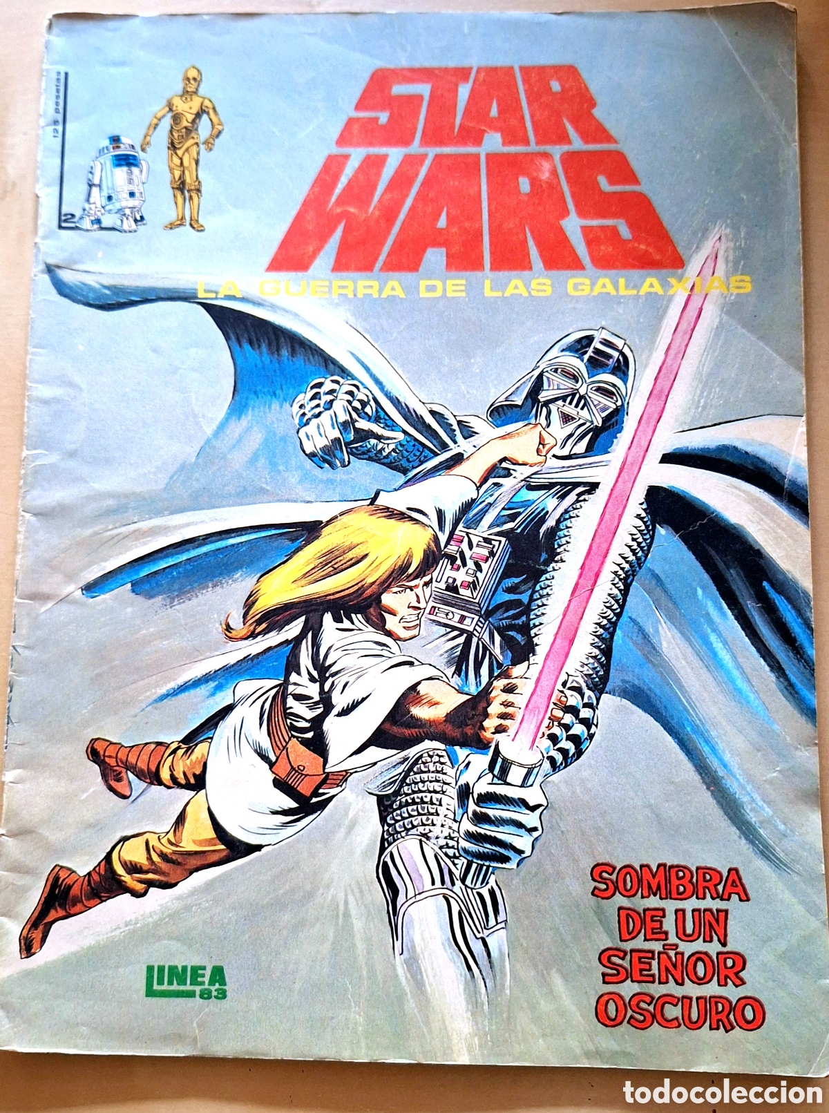 C&oacute;mics: Star Wars dos sombra de un se&ntilde;or oscuro. Surco - Foto 1