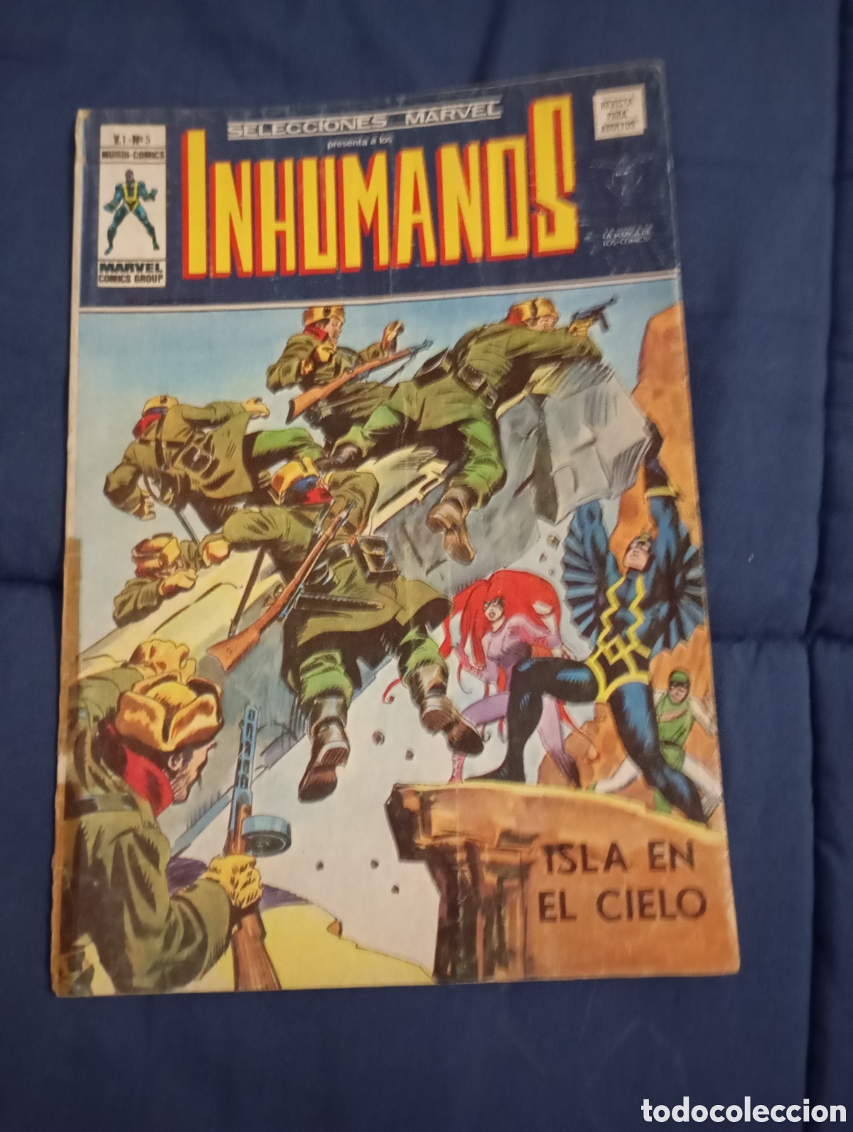 C&oacute;mics: SELECCIONES MARVEL V.1 N&ordm; 5 LOS INHUMANOS - V&Eacute;RTICE - Foto 1