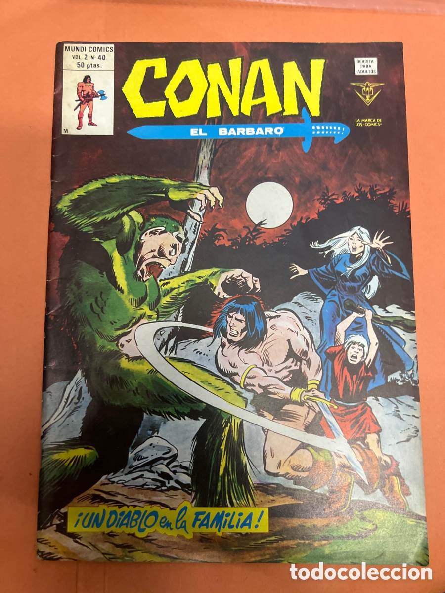 C&oacute;mics: T1/C0/X32. Conan. Vol 2. N&deg; 40. Vertice. - Foto 1
