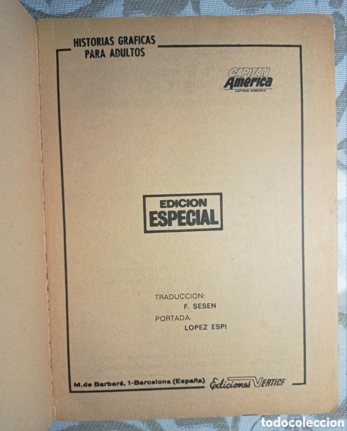C&oacute;mics: CAPIT&Aacute;N AM&Eacute;RICA. N&ordm; 8 TACO VIL. 1. - Foto 2
