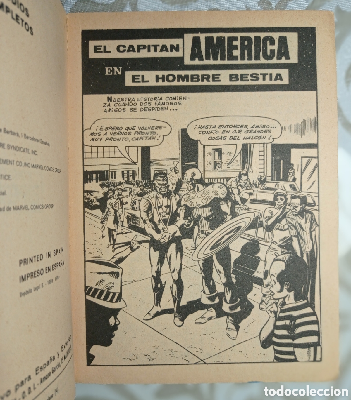 C&oacute;mics: CAPIT&Aacute;N AM&Eacute;RICA. N&ordm; 8 TACO VIL. 1. - Foto 3