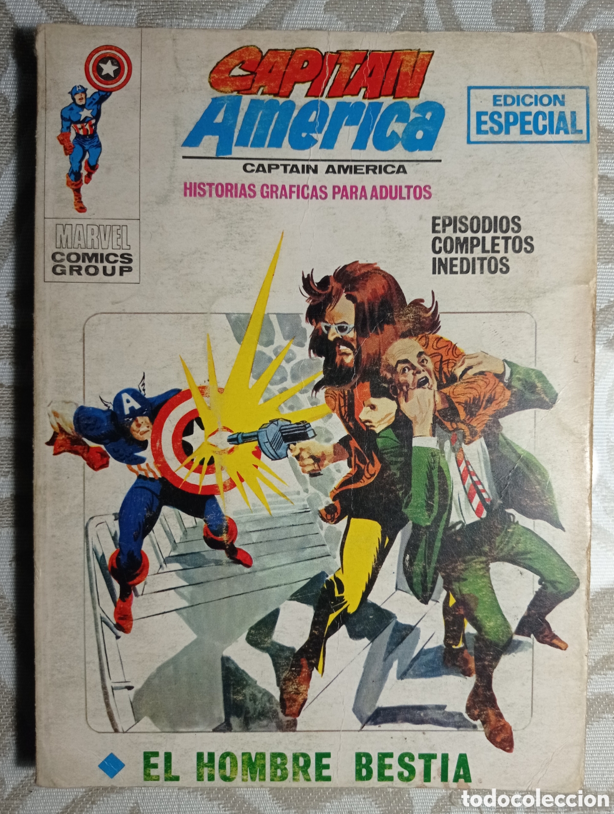 C&oacute;mics: CAPIT&Aacute;N AM&Eacute;RICA. N&ordm; 8 TACO VIL. 1. - Foto 1