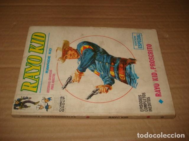 C&oacute;mics: Rayo Kid 8: Rayo Kid proscrito, 1971, Vertice, - Foto 1
