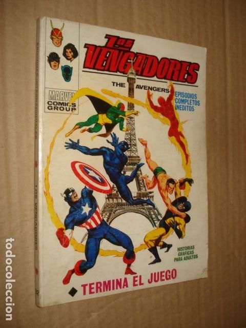 Fumetti: Los Vengadores 32: termina el juego, 1971, Vertice, buen estado