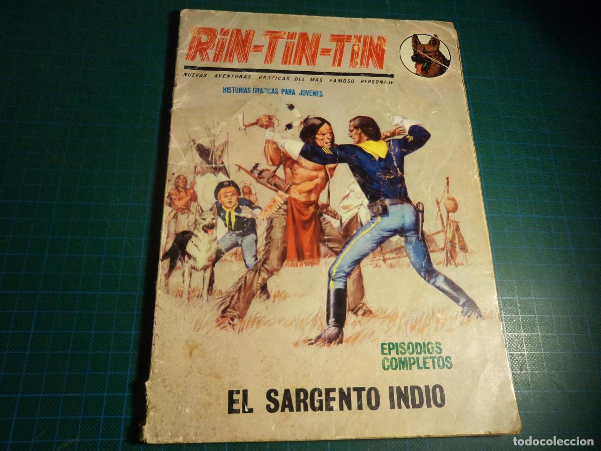 C&oacute;mics: Rin -Tin -Tin. N&ordm; 10. Vertice. Con se&ntilde;ales de uso. - Foto 1