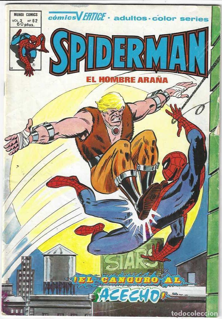 C&oacute;mics: SPIDERMAN N&ordm; 62 VOL 3 - EL CANGURO AL ACECHO - VERTICE - Foto 1