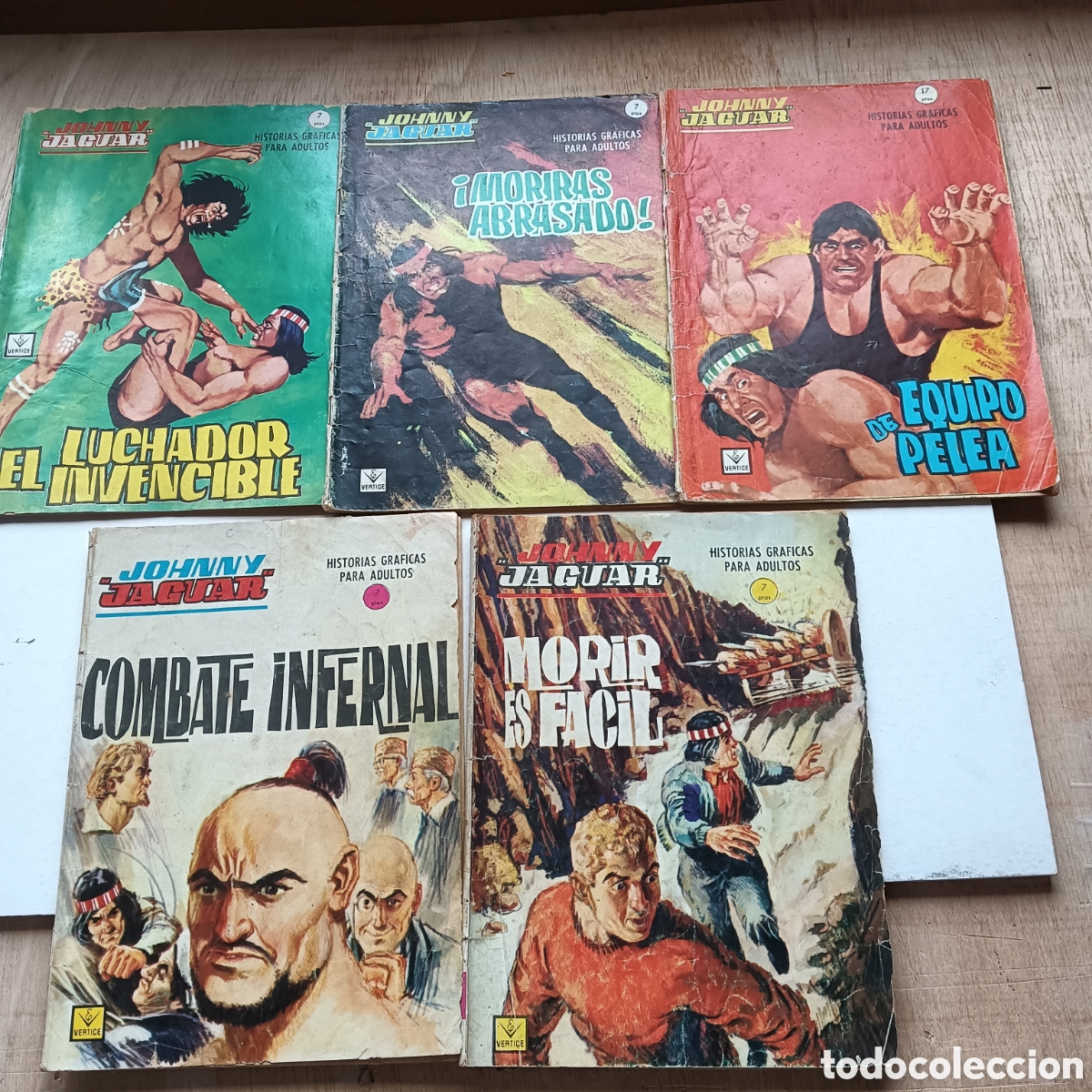 C&oacute;mics: JOHNNY JAGUAR N&Uacute;M 1-3-5-9-10 - Foto 1