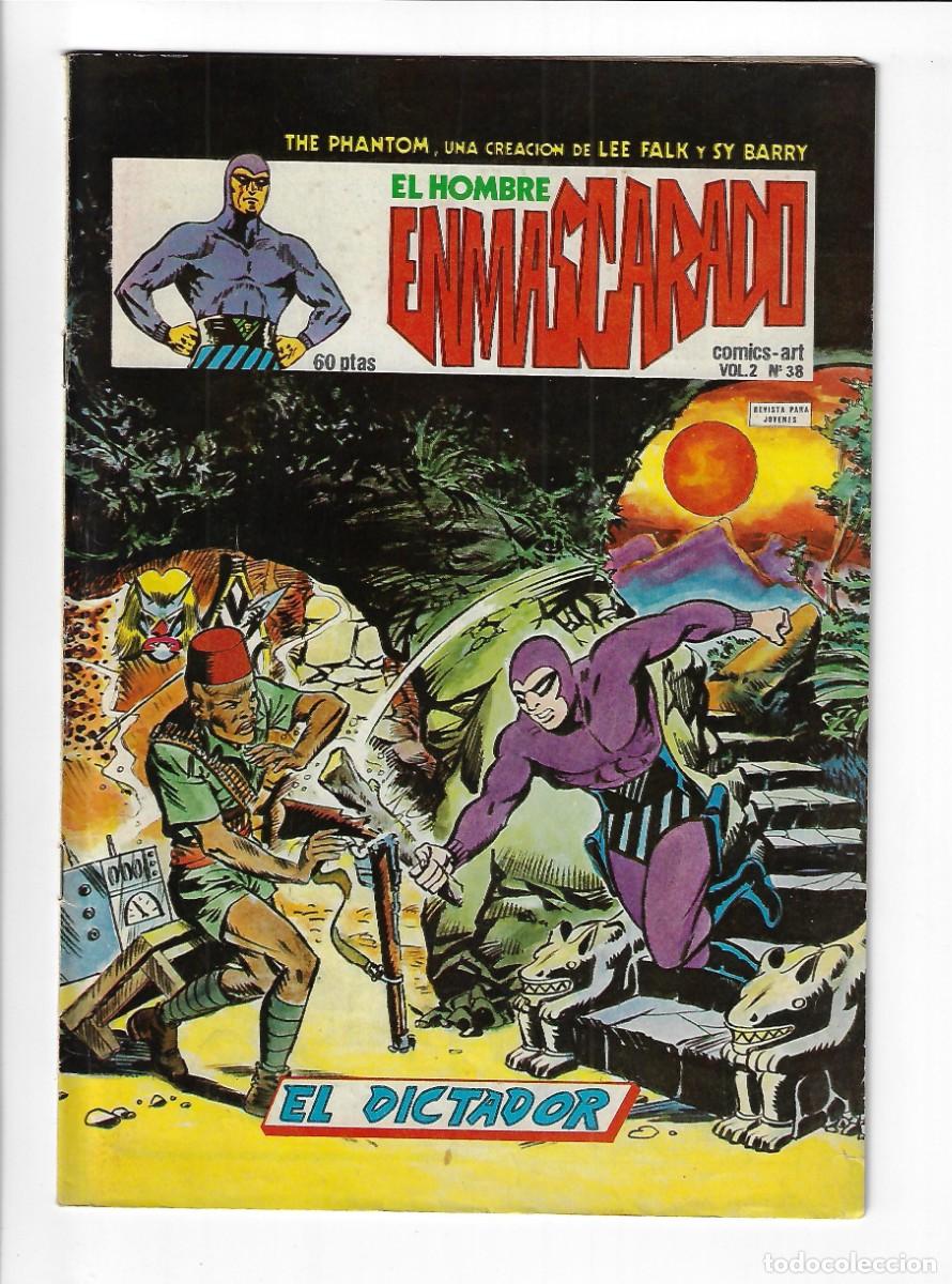 C&oacute;mics: V&eacute;rtice. Vol 2. El hombre enmascarado. 38. - Foto 1