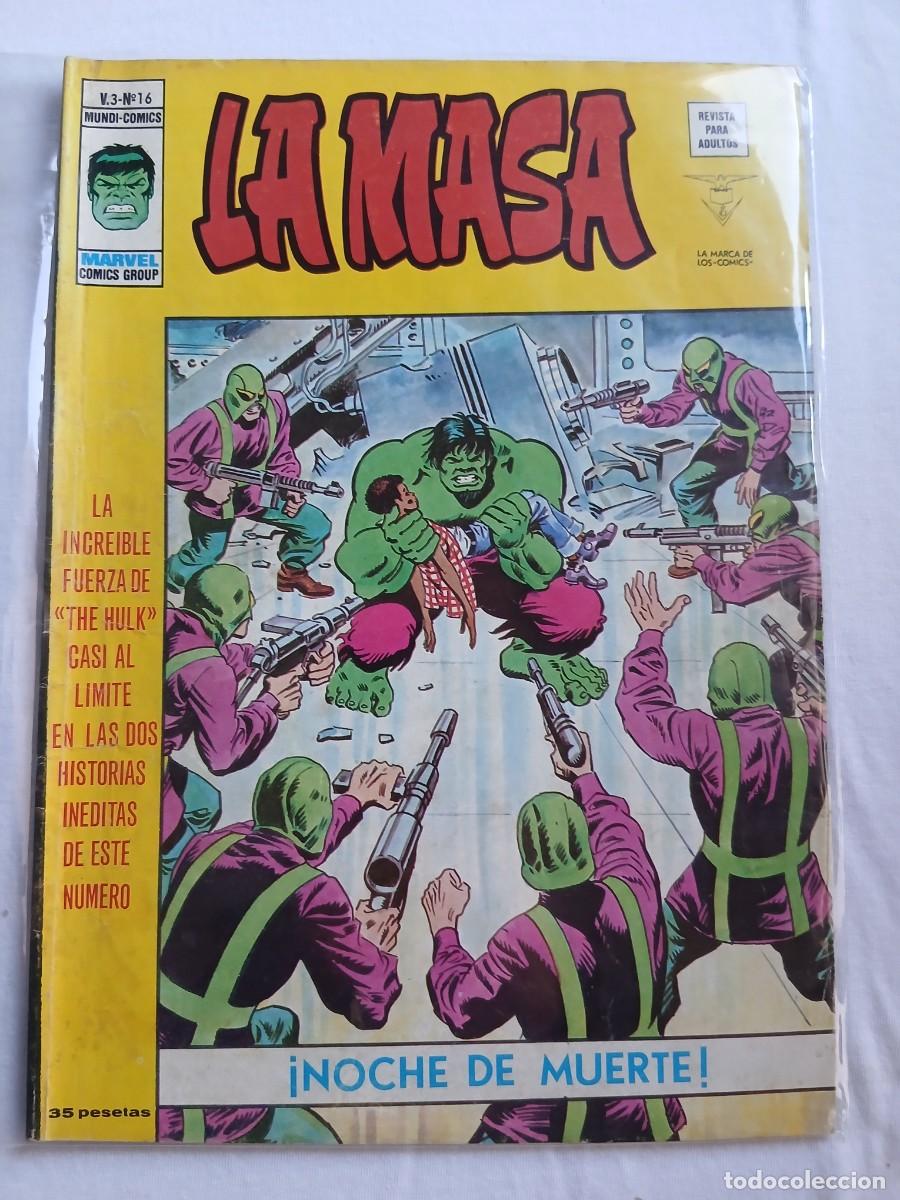 C&oacute;mics: La masa vol-3 n&ordm; 16 Ediciones vertice estado bueno - Foto 1