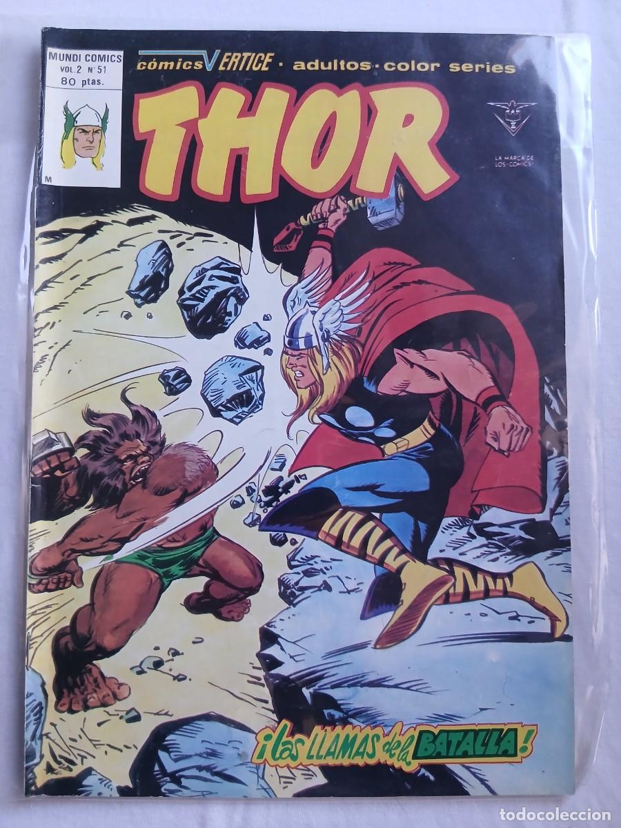 C&oacute;mics: Thor vol-2 n&ordm; 51 Ediciones vertice estado bueno - Foto 1