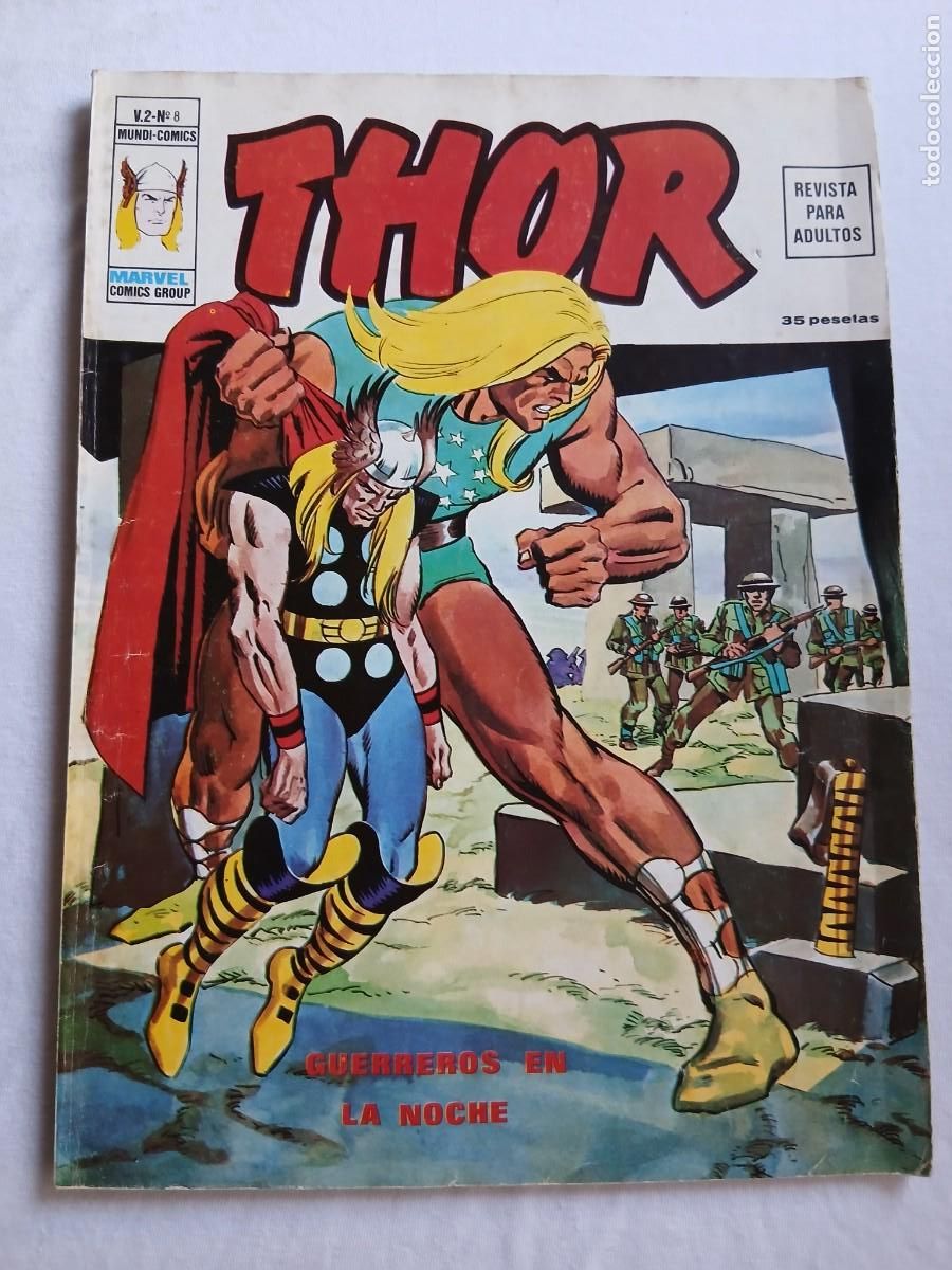 C&oacute;mics: Thor vol-2 n&ordm; 8 Ediciones vertice estado bueno - Foto 1