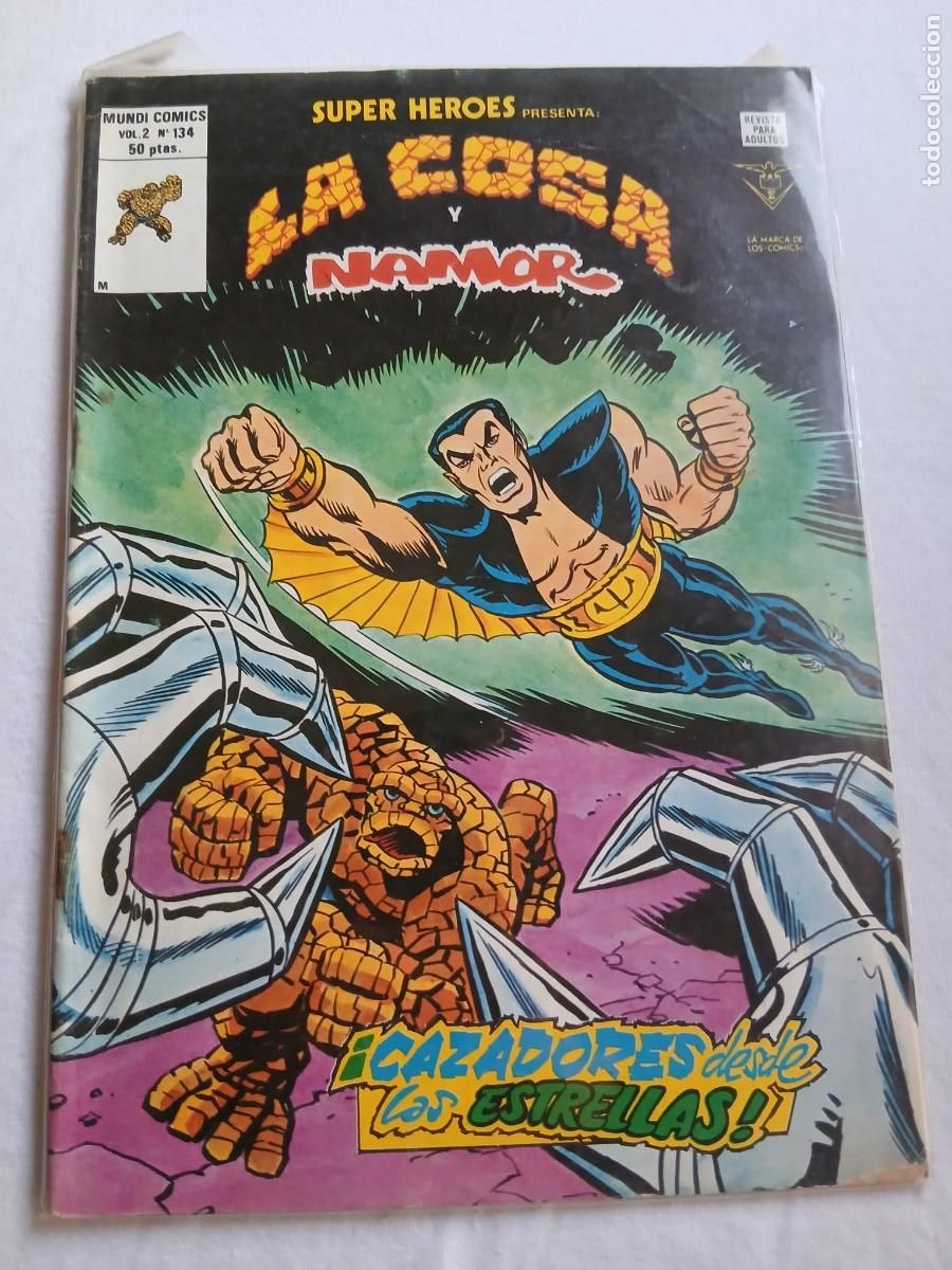 C&oacute;mics: Super-heroes vol-2 n&ordm; 134 Ediciones vertice estado bueno - Foto 1