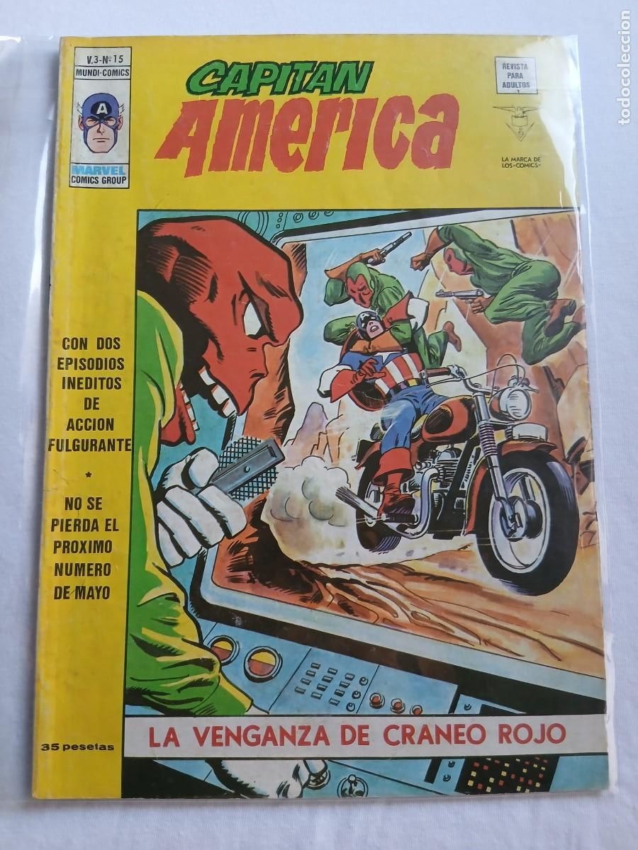 C&oacute;mics: Capitan america vol-3 n&ordm; 115 Ediciones vertice estado normal - Foto 1