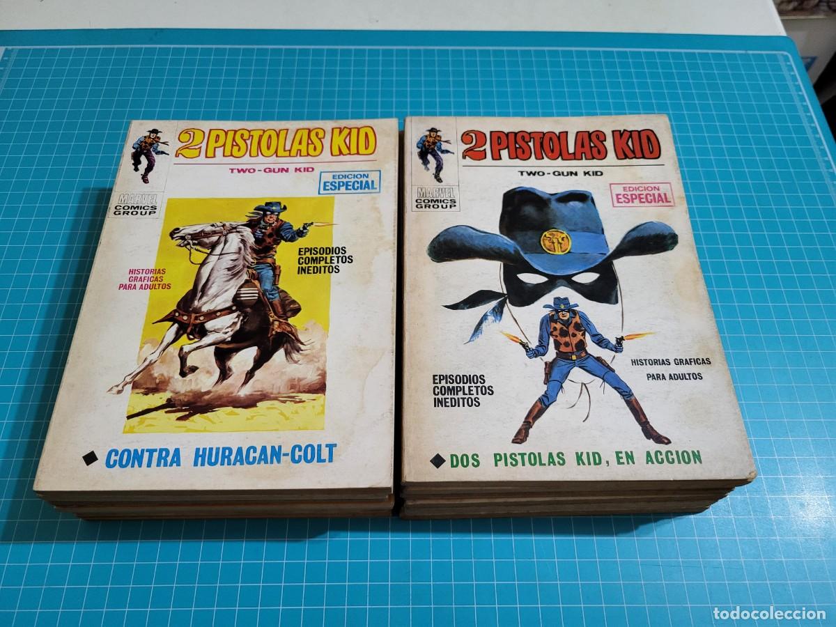 C&oacute;mics: 2 pistolas Kid, ediciones v&eacute;rtice, volumen 1, taco, colecci&oacute;n completa. - Foto 1
