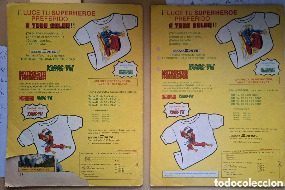 C&oacute;mics: Lote dos comics Caballero Luna n&uacute;meros 7 y 8 - Foto 2