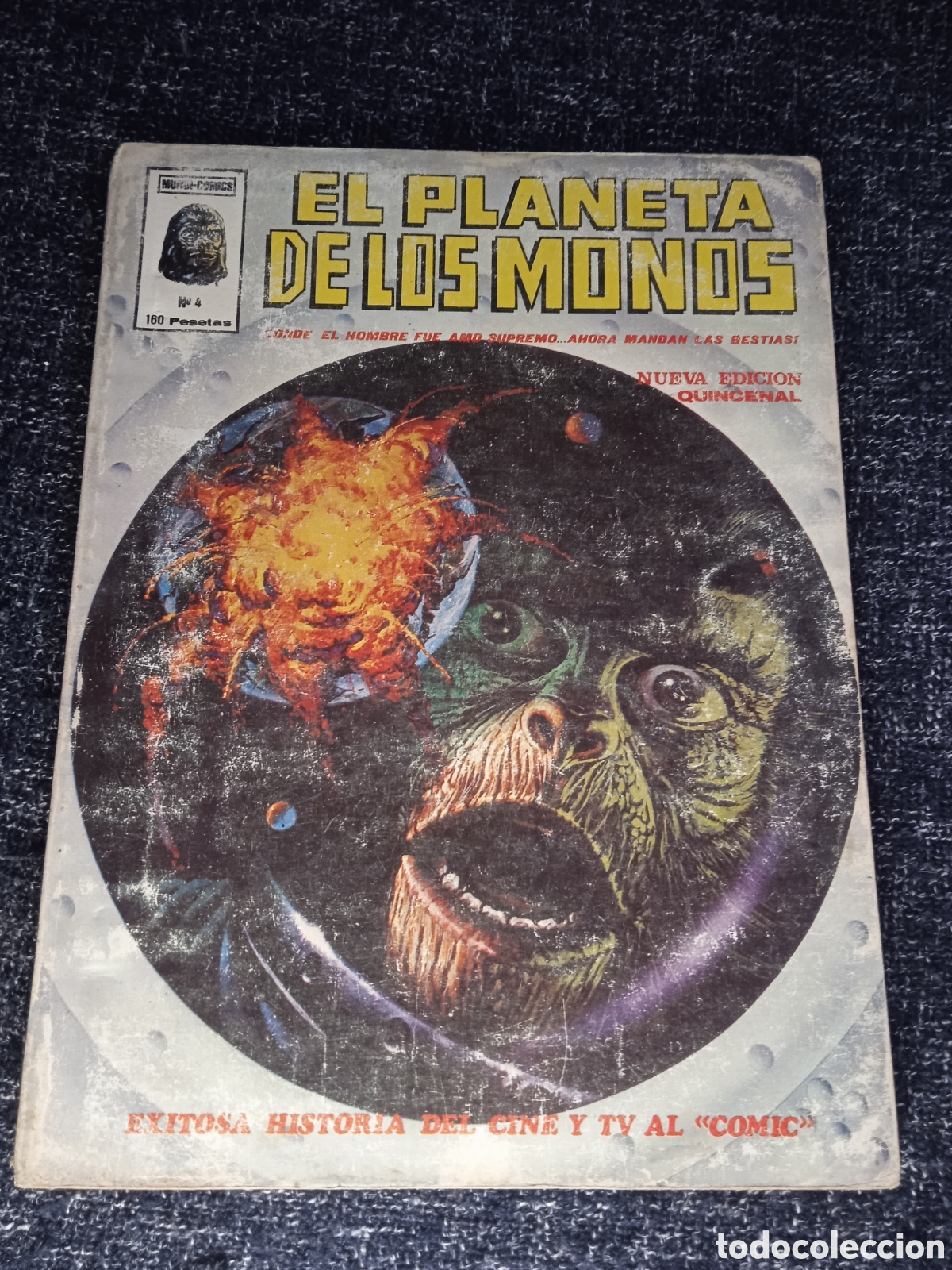 C&oacute;mics: EL PLANETA DE LOS MONOS TOMO N&ordm; 4 - EDICIONES VERTICE - Foto 1