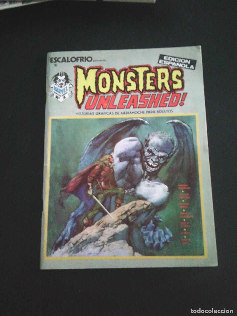 C&oacute;mics: MOSNTERS UNLEASHED - NUMERO 1 - ESCALOFRIO PRESENTA NUMERO 3 - IMPECABLE - VERTICE - CJ 144 (2) - Foto 1